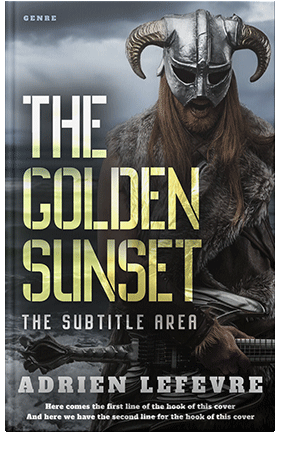 Pre Made Book Cover Thunder