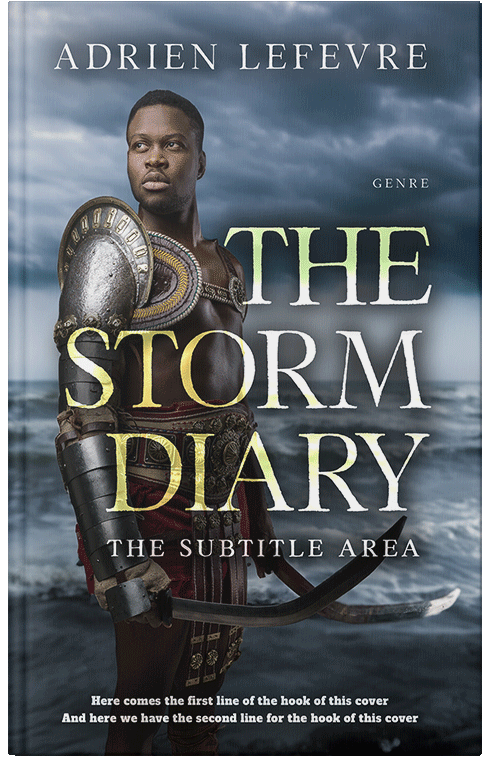 Front view of Outer Space #29474 - Premade Historical Book Cover