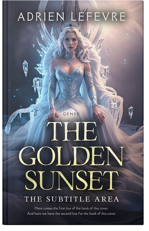 Front view of Tuna #29480 - Premade Fantasy Book Cover