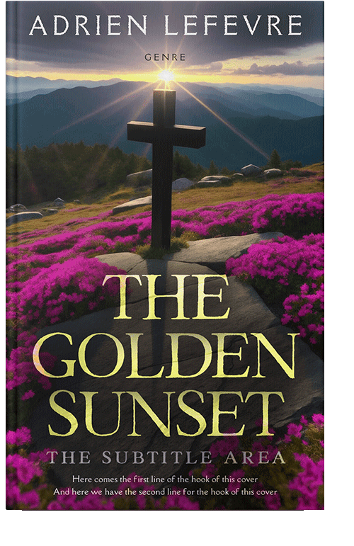 Front view of Thunder #29481 - Premade Religion & Spirituality Book Cover