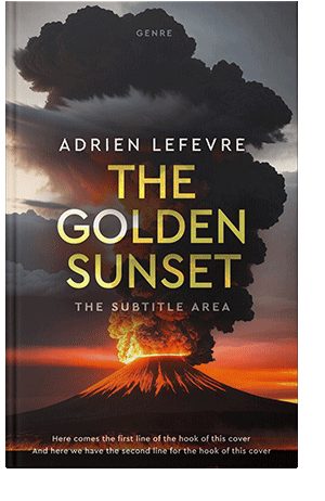 Pre Made Book Cover Cocoa Brown