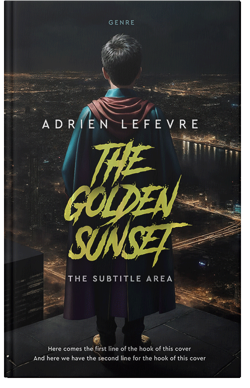 Front view of Premade Teen & Young Adult Book Cover - Woodsmoke