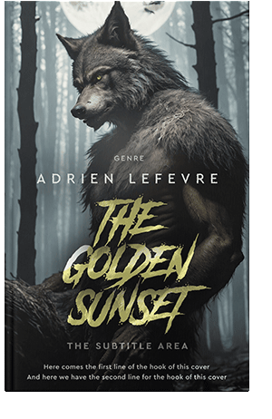 Pre Made Book Cover Shark