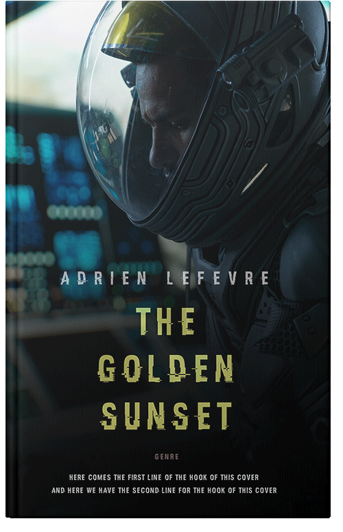 Front view of Bunker #29497 - Premade Science Fiction Book Cover