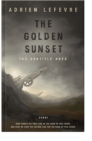 Pre Made Book Cover Armadillo