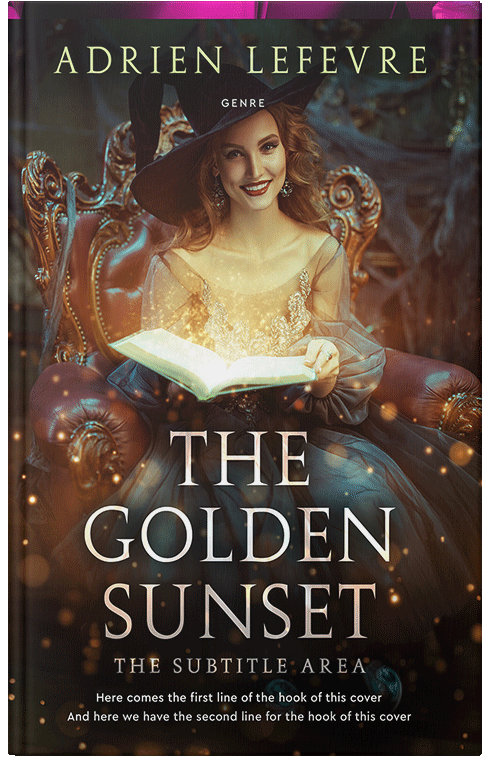 Front view of Oil #29502 - Premade Teen & Young Adult Book Cover