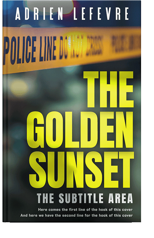 Front view of Sunflower #29506 - Premade Mystery & Thriller & Suspense Book Cover | BookCoverZone