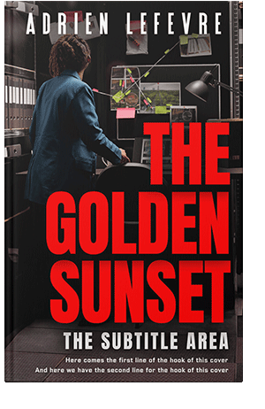 Pre Made Book Cover Pomegranate