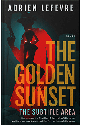 Pre Made Book Cover Aztec