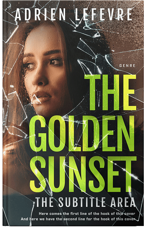 Front view of Dune #29511 - Premade Mystery & Thriller & Suspense Book Cover