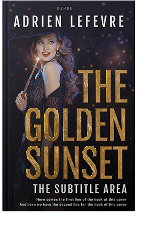 Pre Made Book Cover Sorrell Brown