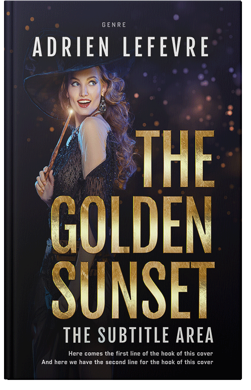 Front view of Premade Teen & Young Adult Book Cover - Sorrell Brown