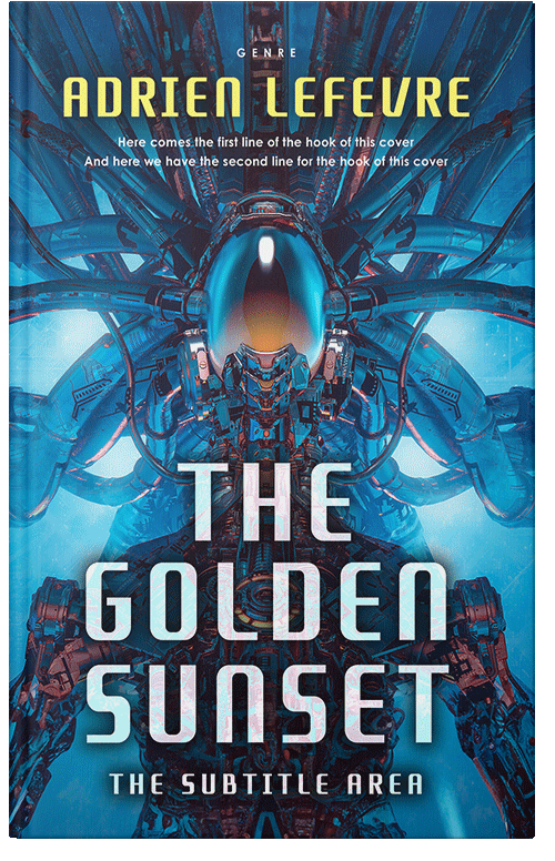 Front view of Premade Science Fiction Book Cover - Big Stone