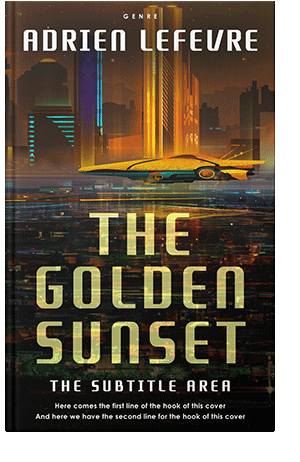 Pre Made Book Cover Night Rider