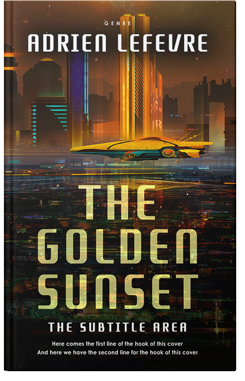 Front view of Night Rider #29538 - Premade Travel Book Cover