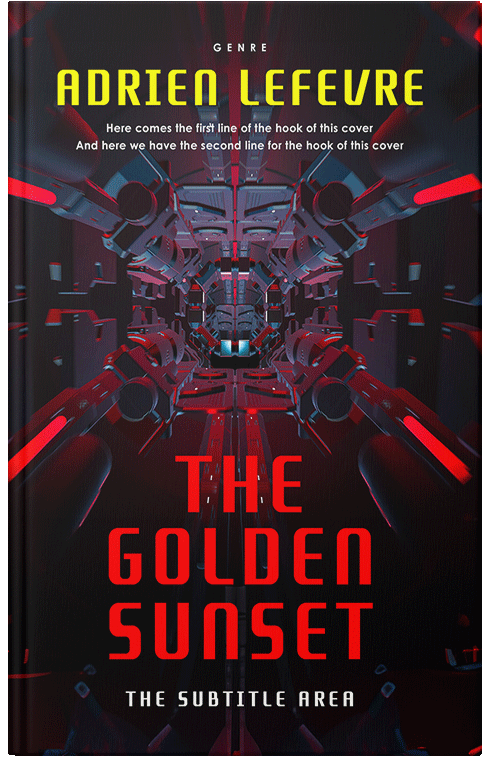 Front view of Premade Science Fiction Book Cover - Gondola