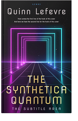 Pre Made Book Cover Ebony