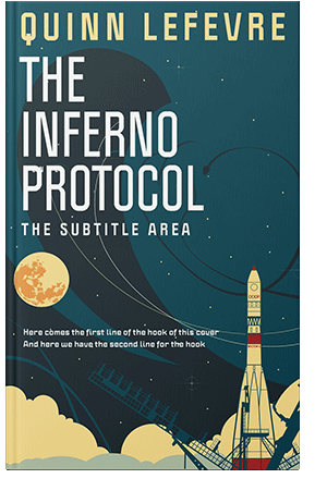 Pre Made Book Cover Elephant