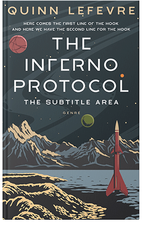 Pre Made Book Cover Outer Space