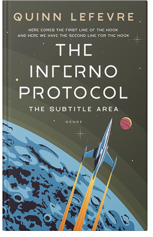 Front view of Kelp #29561 - Premade Apocalyptica Book Cover