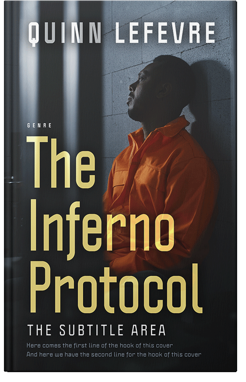 Front view of Cod Gray #29565 - Premade Mystery & Thriller & Suspense Book Cover