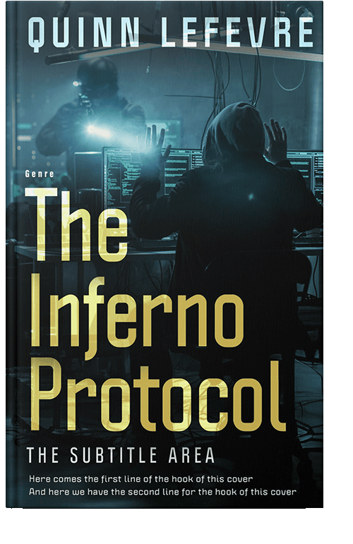 Front view of Deco #29568 - Premade Mystery & Thriller & Suspense Book Cover