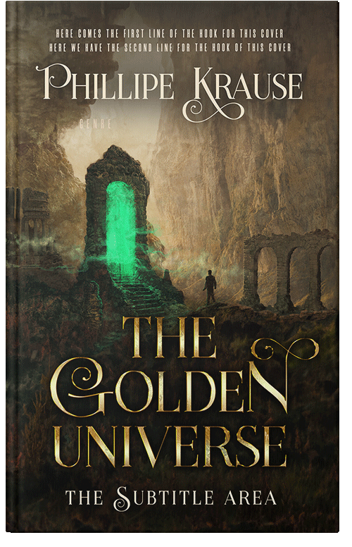 Front view of Oil #29578 - Premade Fantasy Book Cover