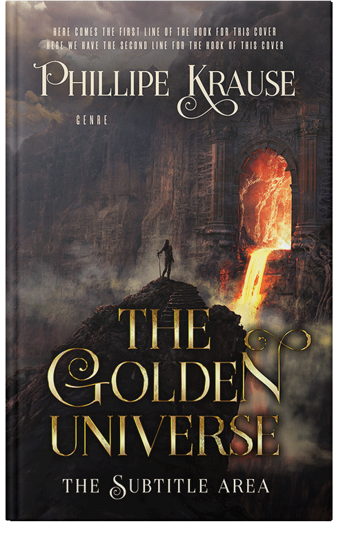 Front view of Dune #29579 - Premade Fantasy Book Cover