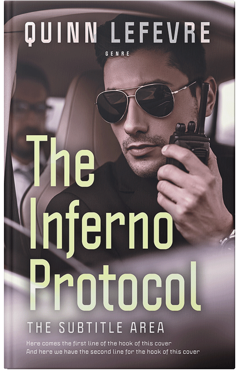 Front view of Premade Mystery & Thriller & Suspense Book Cover - Woody Brown