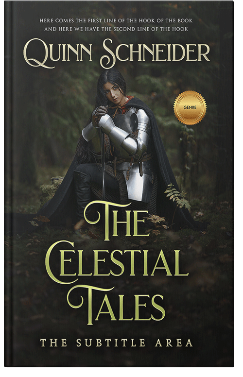 Front view of Premade Fantasy Book Cover - Rangoon Green