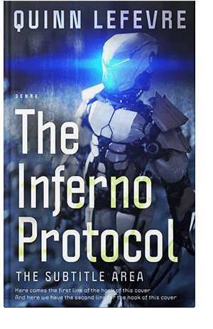 Pre Made Book Cover Cloud Burst