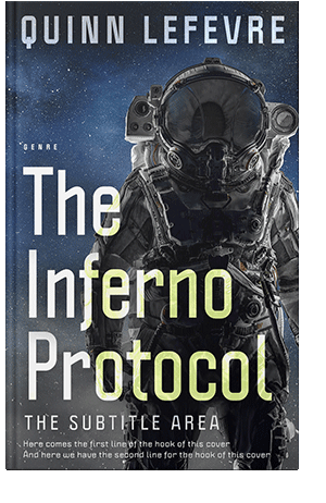 Pre Made Book Cover Ebony Clay