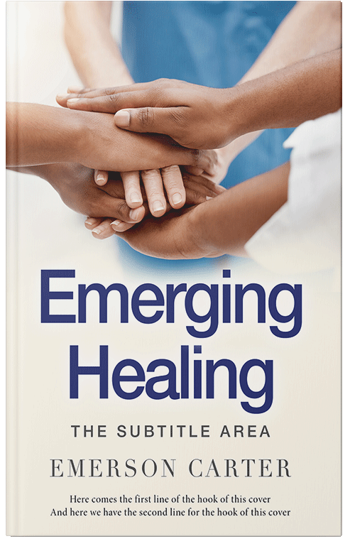 Front view of East Bay #29605 - Premade Health & Mind & Body Book Cover