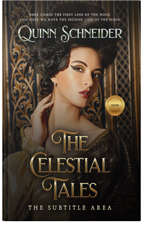 Front view of Eternity #29613 - Premade Historical Book Cover