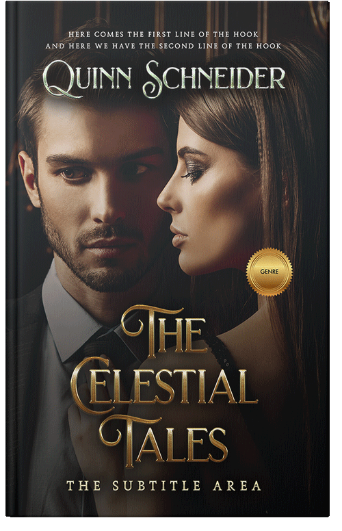 Front view of Zeus #29614 - Premade Erotica Book Cover