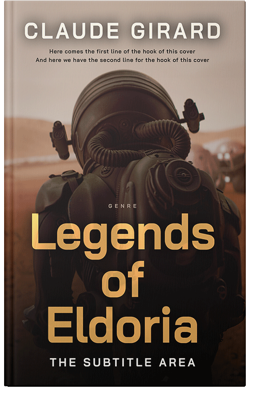 Front view of Oil #29617 - Premade Apocalyptica Book Cover