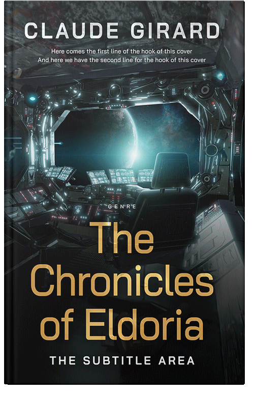 Front view of Bunker #29618 - Premade Apocalyptica Book Cover