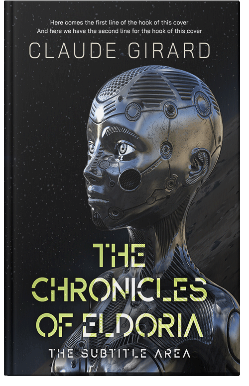 Front view of Woodsmoke #29623 - Premade Science Fiction Book Cover