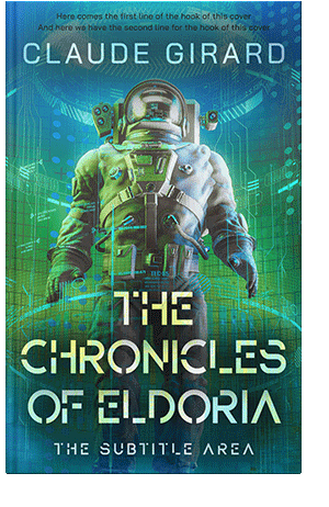 Pre Made Book Cover Eucalyptus