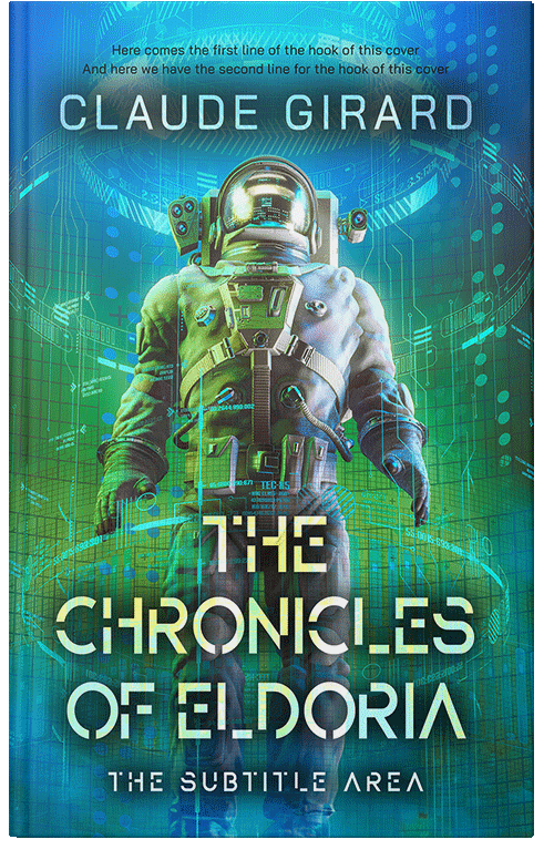 Front view of Eucalyptus #29626 - Premade Science Fiction Book Cover