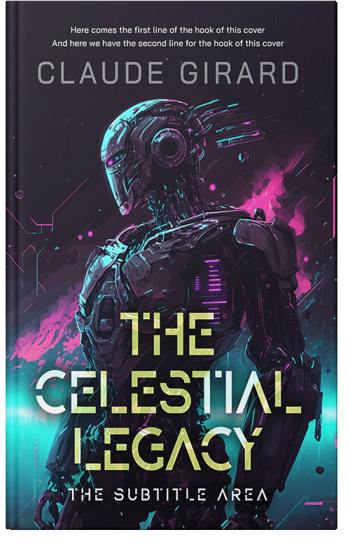 Front view of Mirage #29630 - Premade Science Fiction Book Cover