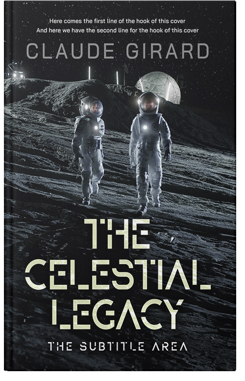 Front view of Premade Science Fiction Book Cover - Woodsmoke