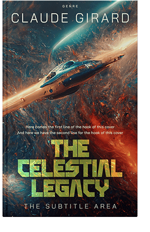 Pre Made Book Cover Shark