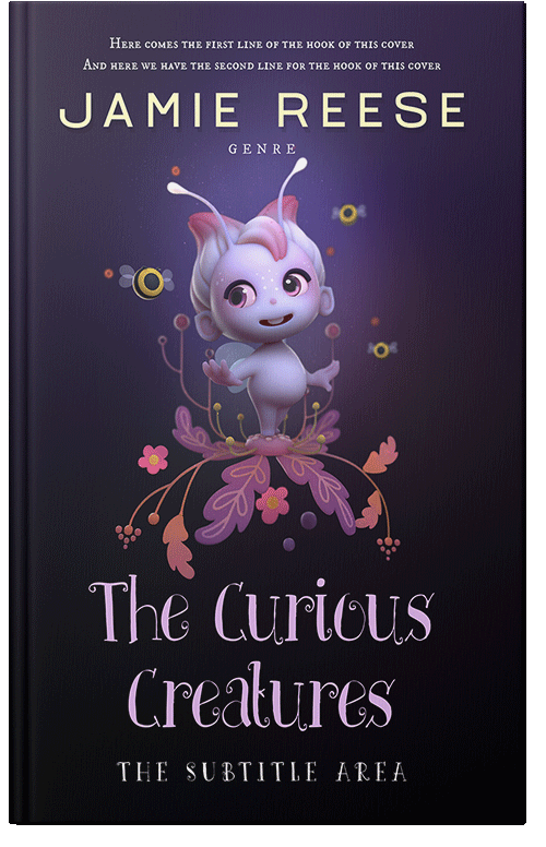 Front view of Revolver #29656 - Premade Fantasy Book Cover