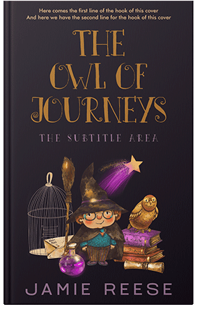 Pre Made Book Cover Thunder