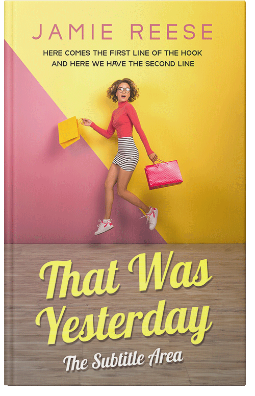 Front view of Premade Chick Lit Book Cover - Muddy Waters