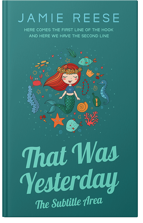 Front view of Premade Fantasy Book Cover - Elm