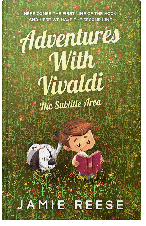 Front view of Fern Frond #29680 - Premade Education Book Cover