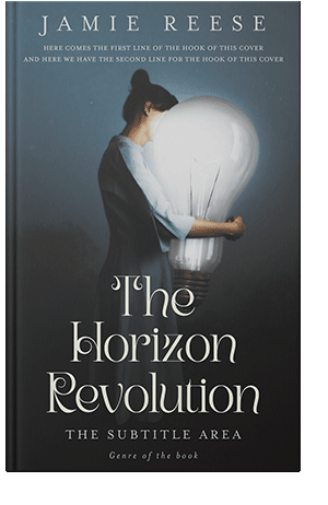 Pre Made Book Cover Outer Space