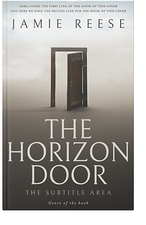 Pre Made Book Cover Quill Gray